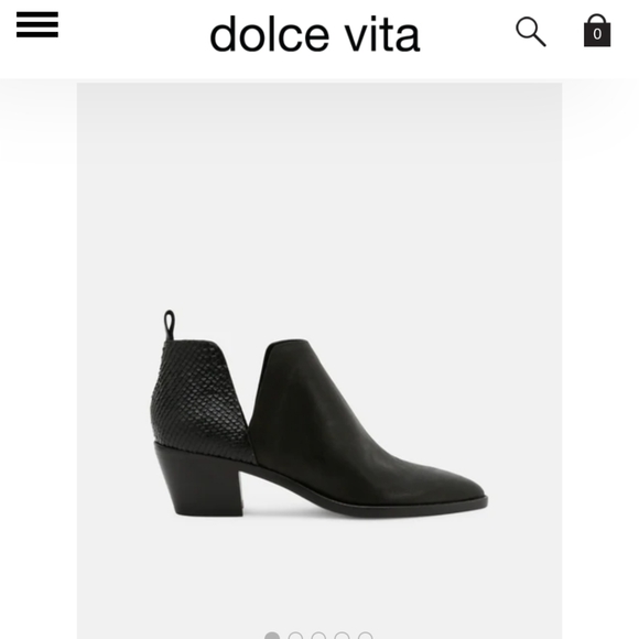 Dolce Vita Black booties Size 8.5 - Picture 2 of 16